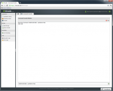 Application Console