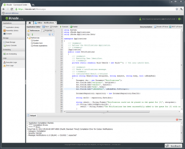 Application Editor